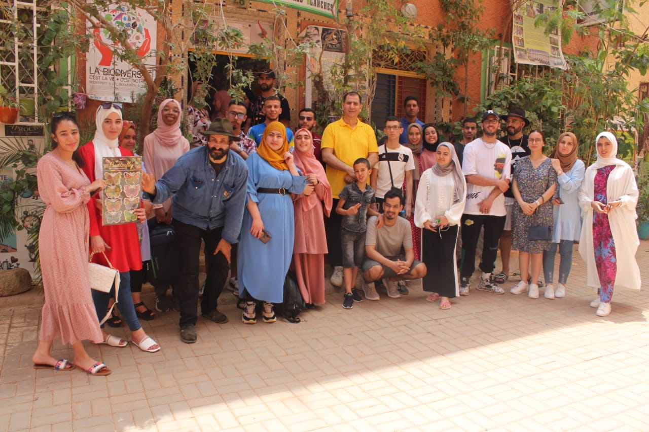 Visite des étudiants du club universitaire GUBS
